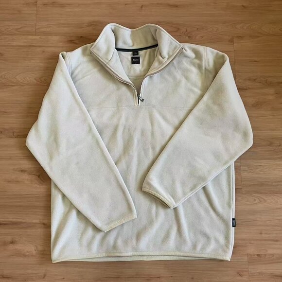 Hugo Boss Men Regular Fit Long Sleeve Jacket 1/4 Zip Pullover Size L - Picture 1 of 7